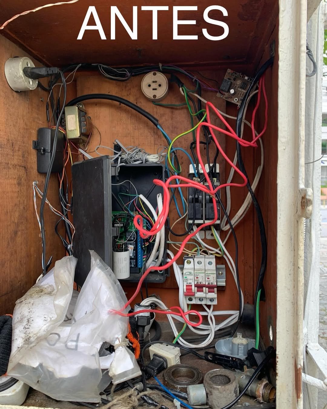 Quadro elétrico industrial
