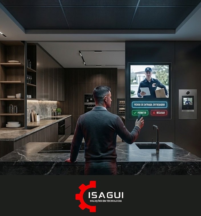 Videoporteiro instalado / portão / ramal interno